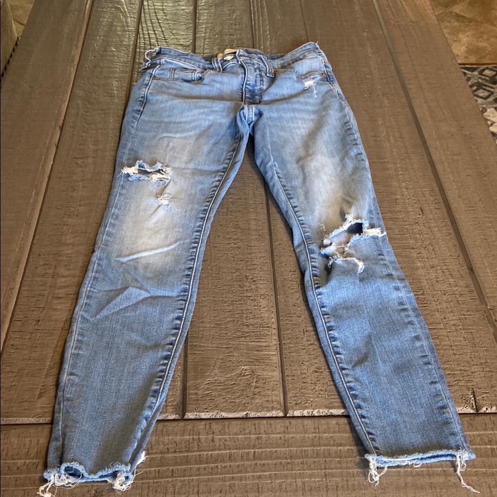 Universal Thread High Rise Skinny Jeans size 00/24R - Picture 2 of 6